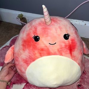 Amiah The Narwhal, 16 Inch KellyToy Squishmallow